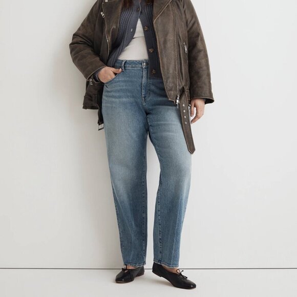 Madewell Plus Curvy 90s Straight Jeans Rondell Wash Size 16W NWOT - Picture 1 of 10